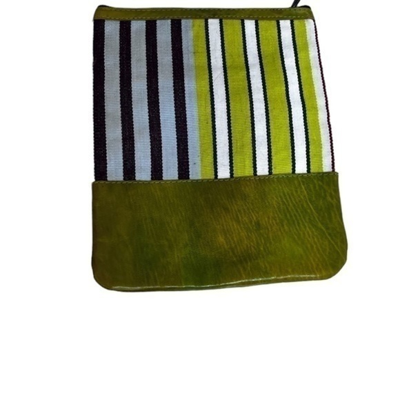 Altiplano Leather and Fabric Case Bag makeup NWOT Fair Trade Artsy gift - Picture 5 of 7